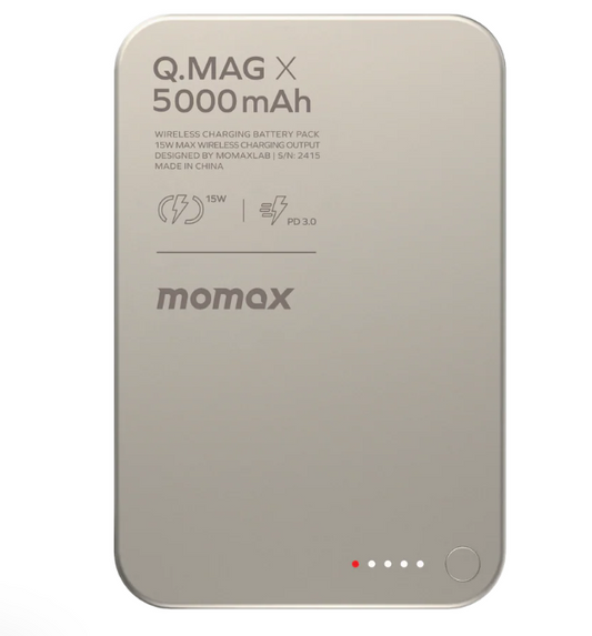 Q.Mag X Magnetic Wireless Power Bank 5000mAh - Gen 2