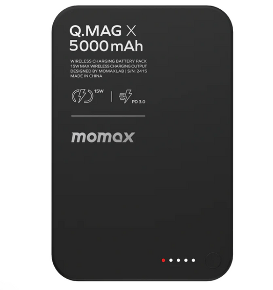 Q.Mag X Magnetic Wireless Power Bank 5000mAh - Gen 2