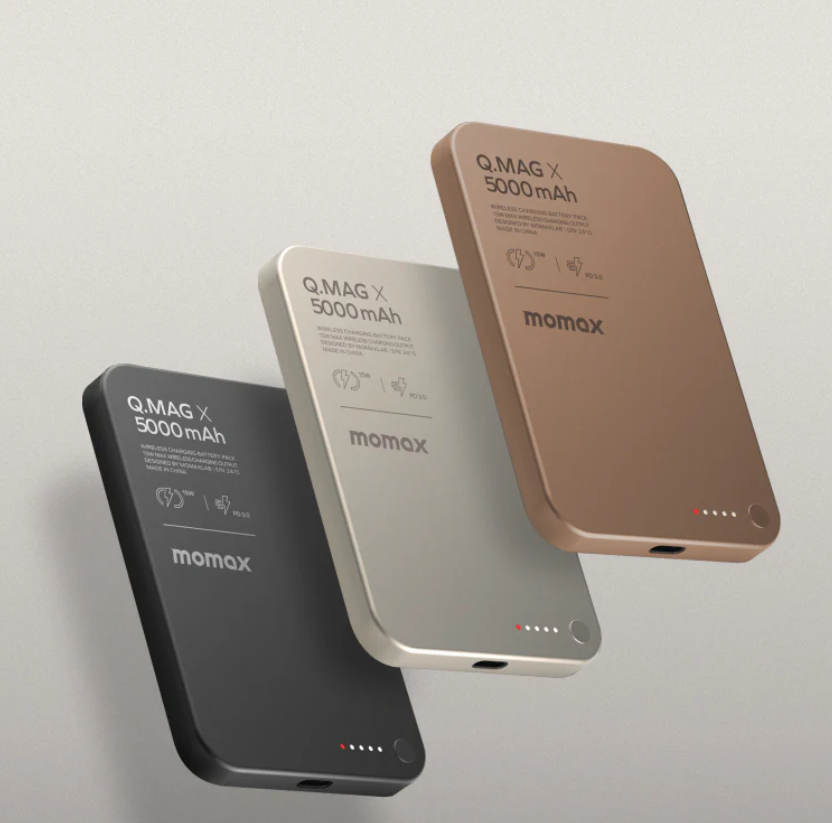Q.Mag X Magnetic Wireless Power Bank 5000mAh - Gen 2 (