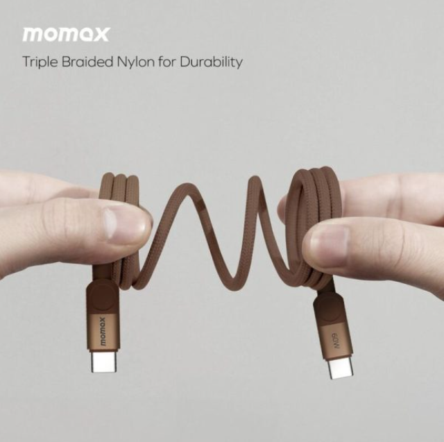 Momax Bundle Set 30W Poweradpater type C +Type C to Type C Cable 1M 60W