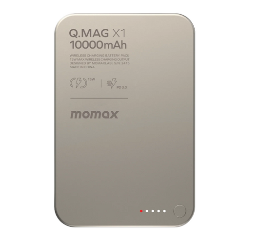 Q.Mag X1 Magnetic Wireless Power Bank 10000mAh - Gen 2