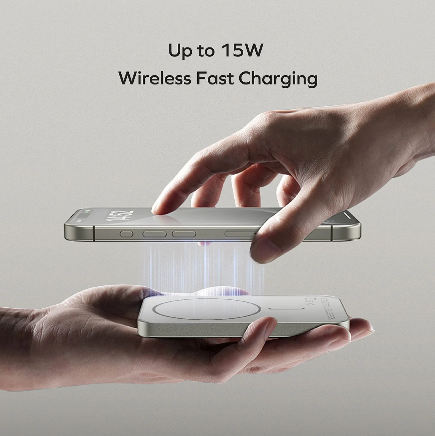 Q.Mag X Magnetic Wireless Power Bank 5000mAh - Gen 2