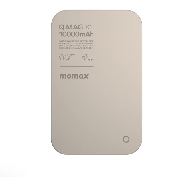 Q.Mag X1 Magnetic Wireless Power Bank 10000mAh - Gen 2